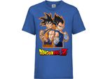 Maglietta Per Bambini Dragon Anime Manga Ball Z 01 Goku Vegeta, 9-11 Jahr - 140 , Bleu