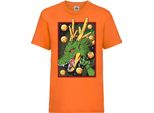Maglietta Per Bambini Dragon Anime Manga Ball Z Shenron Shenron Dragon, 9-11 Jahr - 140 , Orange