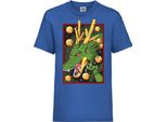 Maglietta Per Bambini Dragon Anime Manga Ball Z Shenron Shenron Dragon, 9-11 Jahr - 140 , Bleu
