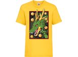 Maglietta Per Bambini Dragon Anime Manga Ball Z Shenron Shenron Dragon, 9-11 Jahr - 140 , Jaune