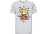 Maglietta Per Bambini Aggretsuko 01 Aggretsuko, 9-11 Jahr - 140 , Gris
