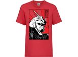 Maglietta Per Bambini Mobile Suit Gundam 02 Mobile Suit Gundam, 9-11 Jahr - 140 , Rouge