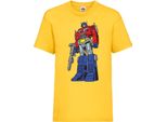 Maglietta Per Bambini Transformers Optimus Prime 01 Optimus Prime, 5-6 Jahr - 116 , Jaune