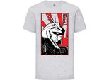 Maglietta Per Bambini Mobile Suit Gundam 02 Mobile Suit Gundam, 9-11 Jahr - 140 , Gris