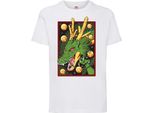 Maglietta Per Bambini Dragon Anime Manga Ball Z Shenron Shenron Dragon, 9-11 Jahr - 140 , Blanc