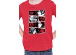 Maglietta Per Bambini Naruto Sharingan Users, 3-4 Jahr - 104 , Rouge
