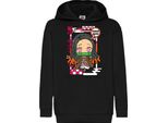 Felpe Con Cappuccio Per Bambini Demon Anime Slayer Kimetsu No Yaiba Chibi Nezuko Kamado, 7-8 Jahr - 128 / Noir