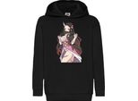Felpe Con Cappuccio Per Bambini Demon Anime Slayer Kimetsu No Yaiba Nezuko Kamado 16, 7-8 Jahr - 128 / Noir