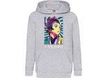 Felpe Con Cappuccio Per Bambini Demon Anime Slayer Tanjiro Kamado 012, 12-13 Jahr - 152 / Gris