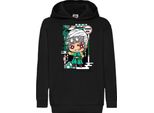 Felpe Con Cappuccio Per Bambini Demon Anime Slayer Kimetsu No Yaiba Chibi Tengen Uzui, 12-13 Jahr - 152 / Noir