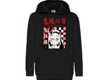 Felpe Con Cappuccio Per Bambini Demon Anime Slayer Nezuko Kamado 009, 12-13 Jahr - 152 / Noir