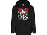 Felpe Con Cappuccio Per Bambini Demon Anime Slayer Tanjiro Kamado 011, 12-13 Jahr - 152 / Noir