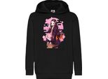 Felpe Con Cappuccio Per Bambini Demon Anime Slayer Nezuko Kamado 100, 12-13 Jahr - 152 / Noir