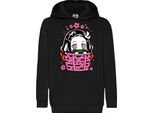Felpe Con Cappuccio Per Bambini Anime Manga Demon Anime Slayer Nezuko Kamado 06, 12-13 Jahr - 152 / Noir
