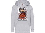 Felpe Con Cappuccio Per Bambini Naruto Jiraya 01, 12-13 Jahr - 152 / Gris