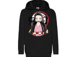Felpe Con Cappuccio Per Bambini Anime Manga Demon Anime Slayer Nezuko Kamado 05 Tanjiro Sister, 5-6 Jahr - 116 / Noir