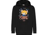 Felpe Con Cappuccio Per Bambini Aggretsuko 01, 12-13 Jahr - 152 / Noir