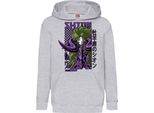 Felpe Con Cappuccio Per Bambini Anime Manga Saint Anime Seiya Aries Shion, 12-13 Jahr - 152 / Gris
