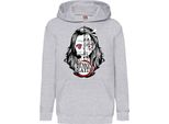 Felpe Con Cappuccio Per Bambini Demon Anime Slayer Nezuko Kamado 003, 12-13 Jahr - 152 / Gris