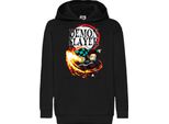 Felpe Con Cappuccio Per Bambini Demon Anime Slayer Tanjiro Kamado 008, 12-13 Jahr - 152 / Noir