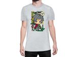 Maglietta Da Uomo Demon Anime Slayer Kimetsu No Yaiba Chibi Giyu Tomioka, Man Xl , Gris