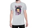 Maglietta Da Uomo Demon Anime Slayer Kimetsu No Yaiba Chibi Kocho Shinobu, Man L , Gris