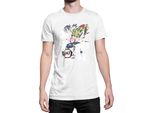 Maglietta Da Uomo Demon Anime Slayer Kimetsu No Yaiba Giyu Tomioka 02, Man 4XL , Blanc