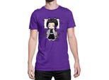 Maglietta Da Uomo Demon Anime Slayer Kimetsu No Yaiba Shinobu Kocho Sleeping, Man S , Lilas