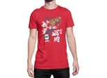 Maglietta Da Uomo Demon Anime Slayer Kimetsu No Yaiba Giyu Tomioka 02, Man 3XL , Rouge