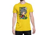 Maglietta Da Uomo Demon Anime Slayer Kimetsu No Yaiba Chibi Giyu Tomioka, Man 2XL , Jaune