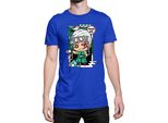 Maglietta Da Uomo Demon Anime Slayer Kimetsu No Yaiba Chibi Tengen Uzui, Man Xl , Bleu