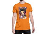 Maglietta Da Uomo Demon Anime Slayer Kimetsu No Yaiba Chibi Kocho Shinobu, Man M , Orange