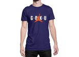 Maglietta Da Uomo Dragon Anime Manga Ball Z Goku Air, Man S , Bleu Foncé