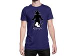 Maglietta Da Uomo Dragon Anime Manga Ball Z Goku 36, Man 3XL , Bleu Foncé