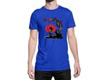 Maglietta Da Uomo Dragon Anime Manga Ball Z Goku 33, Man Xl , Bleu