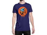 Maglietta Da Uomo Dragon Anime Manga Ball Z Goku 30, Man S , Bleu Foncé