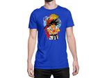 Maglietta Da Uomo Dragon Anime Manga Ball Z Goku 39, Man S , Bleu