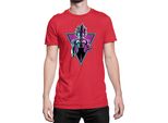 Maglietta Da Uomo Dragon Anime Manga Ball Z Retro Vegeta 01, Man 3XL , Rouge