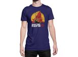 Maglietta Da Uomo Dragon Anime Manga Ball Z Vegeta Prince, Man L , Bleu Foncé