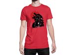 Maglietta Da Uomo Dragon Anime Manga Ball Z Vegeta Beast 03, Man 3XL , Rouge