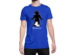 Maglietta Da Uomo Dragon Anime Manga Ball Z Goku 36, Man 2XL , Bleu