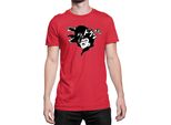 Maglietta Da Uomo Dragon Anime Manga Ball Z Vegeta Beast 01, Man 3XL , Rouge