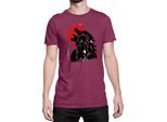 Maglietta Da Uomo Dragon Anime Manga Ball Z Vegeta Beast 03, Man S , Bordeaux