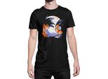 Maglietta Da Uomo Dragon Anime Manga Ball Z Goku Vs Vegeta, Man L , Noir