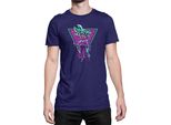 Maglietta Da Uomo Dragon Anime Manga Ball Z Retro Goku, Man L , Bleu Foncé