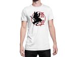Maglietta Da Uomo Dragon Anime Manga Ball Z Kanji Goku, Man 4XL , Blanc