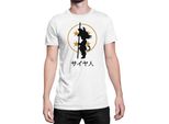 Maglietta Da Uomo Dragon Anime Manga Ball Z Goku Ball, Man 5XL , Blanc