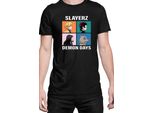 Maglietta Da Uomo Japan Manga Anime Comics Animation Demon Anime Slayer All Slayerz, Man L , Noir