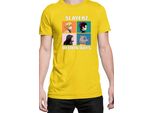 Maglietta Da Uomo Japan Manga Anime Comics Animation Demon Anime Slayer All Slayerz, Man M , Jaune