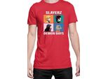 Maglietta Da Uomo Japan Manga Anime Comics Animation Demon Anime Slayer All Slayerz, Man 2XL , Rouge